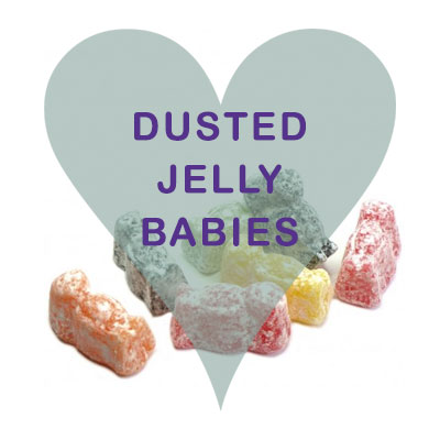 Scoops Dusted Jelly Babies Pick and Mix