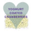 Scoops Yogurt coated Cranberries