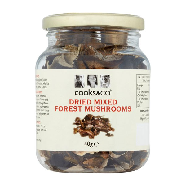 Cooks&Co Dried Mixed Forest Mushrooms