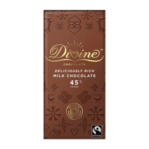 Divine Chocolate – Milk Chocolate 45%