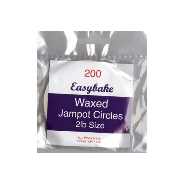 Easybake Waxed Jampot Circles