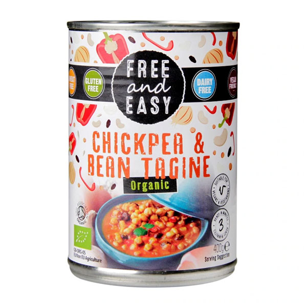 Free and Easy Chickpea & Bean Tagine