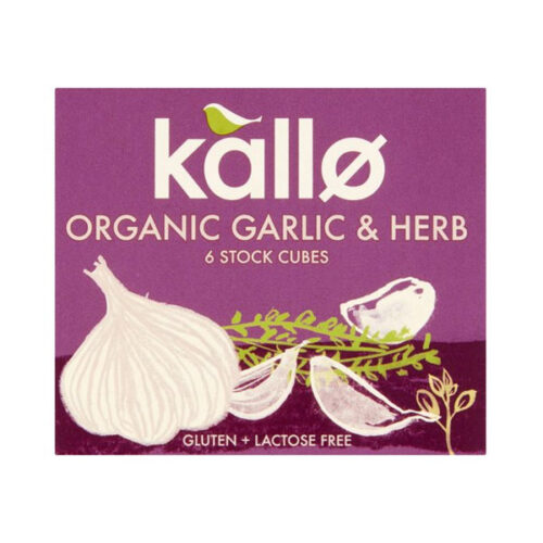Kallo Organic Garlic & Herb Stock Cubes