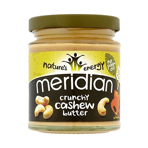 Meridian Crunchy Cashew Nut Butter