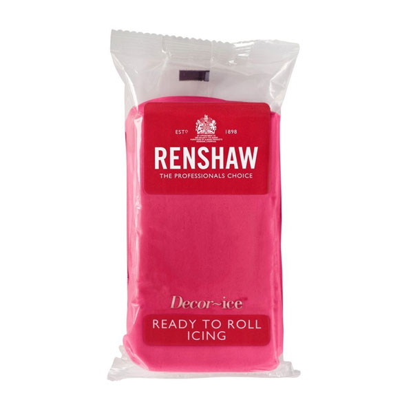 Renshaw Ready to Roll Icing – Fuchsia Pink