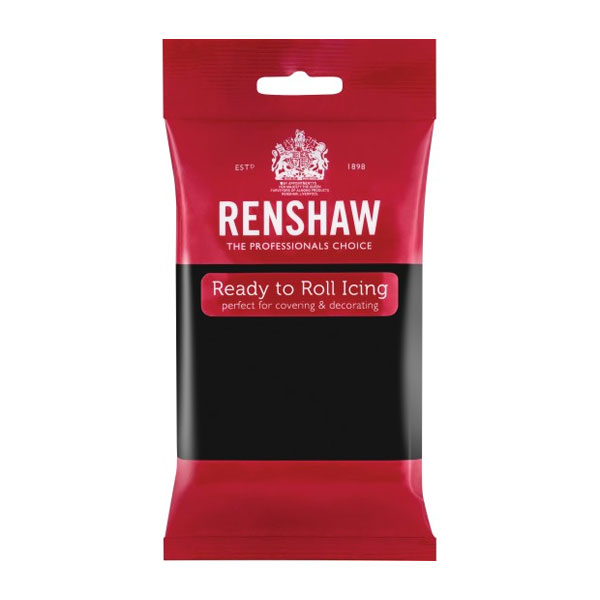 Renshaw Ready to Roll Icing - Jet Black