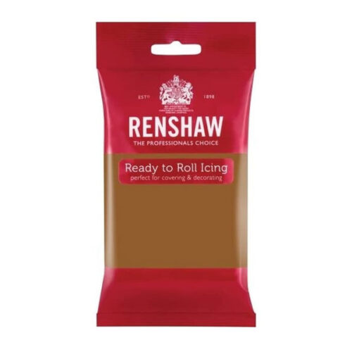 Renshaw Ready to Roll Icing – Teddy Bear Brown