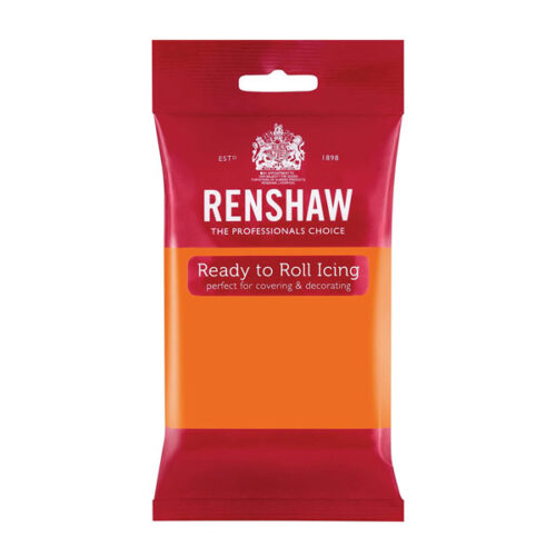 Renshaw Ready to Roll Icing – Tiger Orange