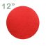 Round Cake Drum 12" Red