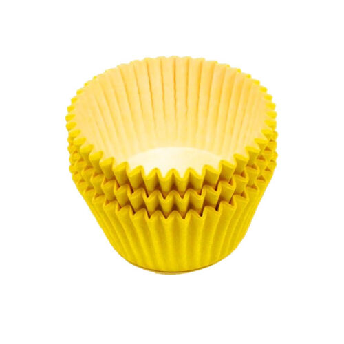 Yellow Muffin Cases 36