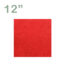 Square Cake Drum 12" Red