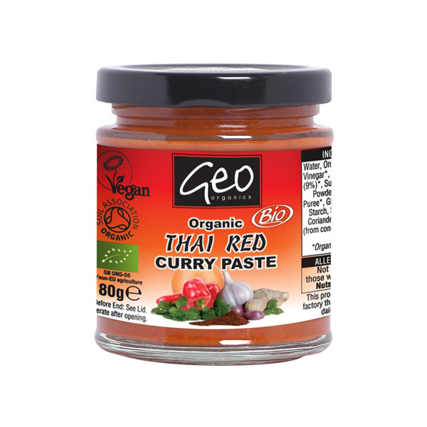 Geo Organic Thai Red Curry Paste