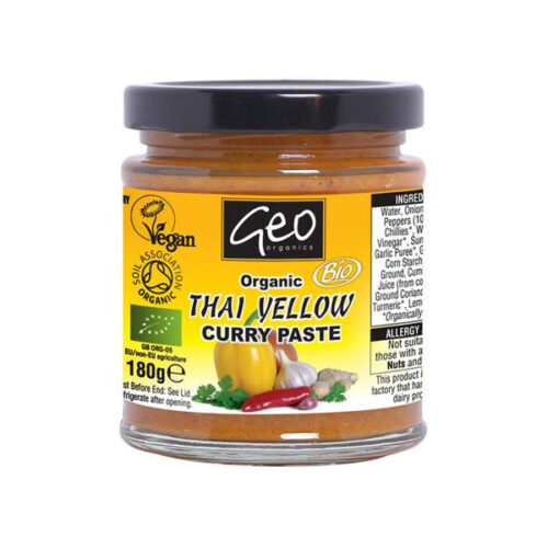 Geo Organic Thai Yellow Curry Paste
