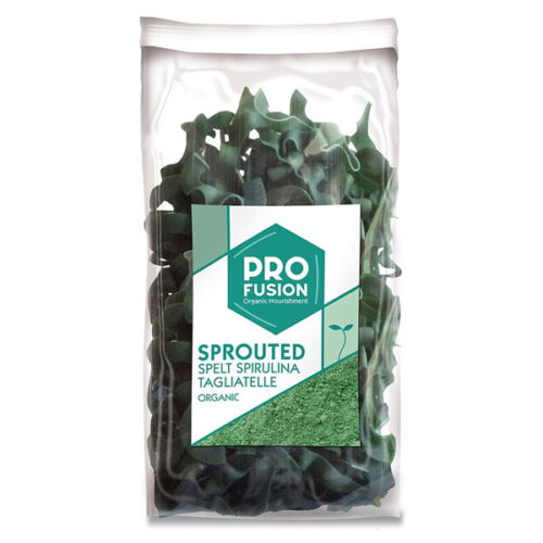 Pro Fusion Sprouted Spelt Spirulina Tagliatelle Organic