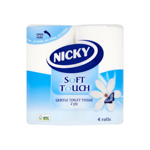 Nicky - Soft Touch Gentle Toilet Tissue