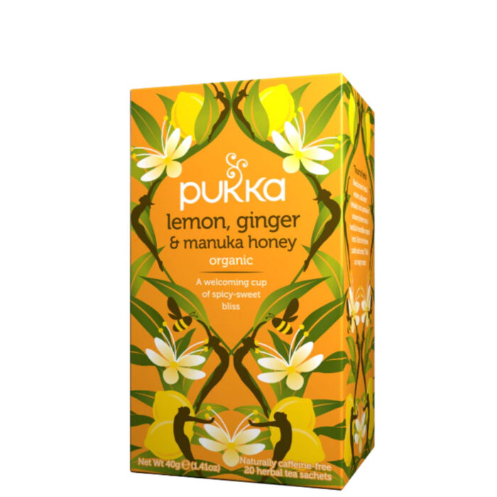 Pukka Lemon, Ginger & Manuka Honey Tea