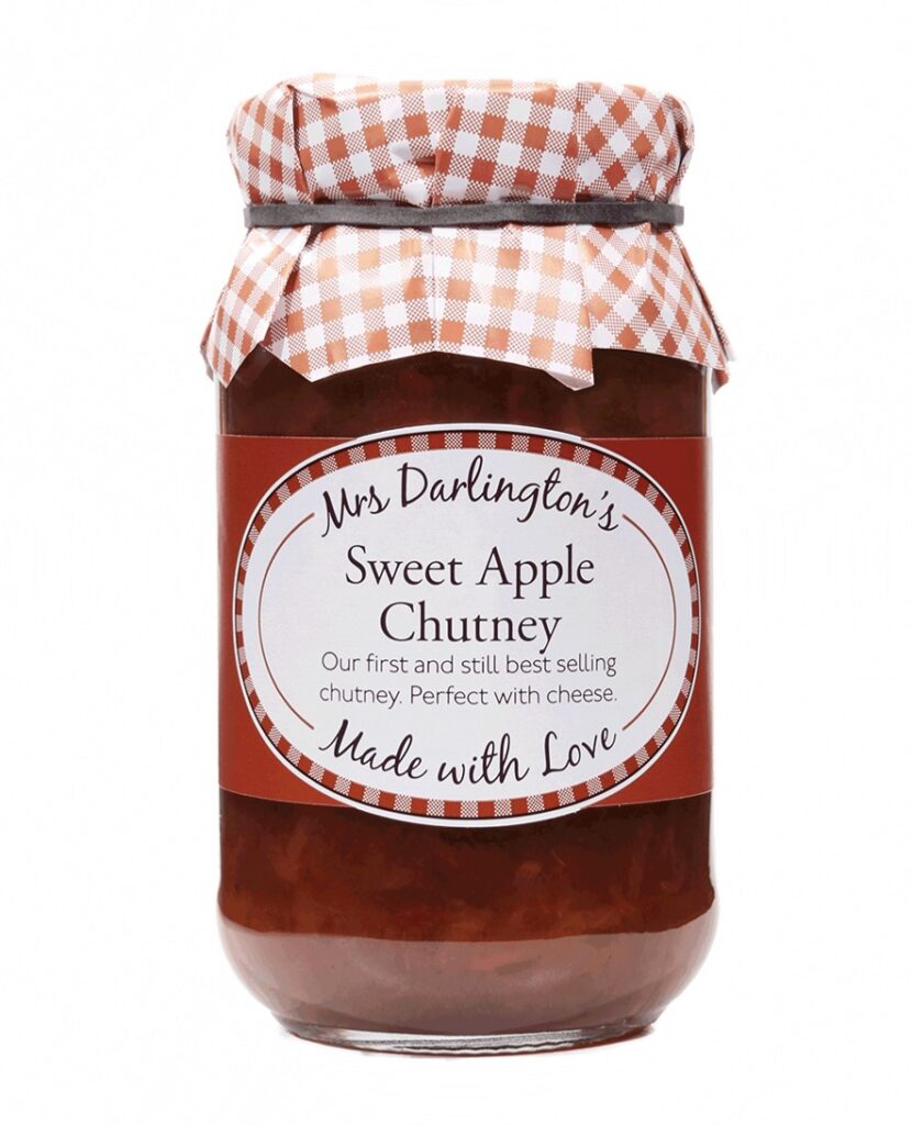 Mrs Darlington’s Sweet Apple Chutney Scoops the Ingredients Shop