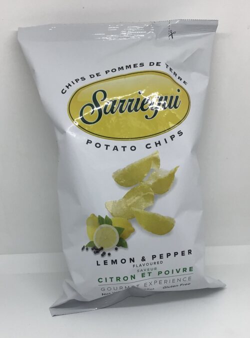 Sarriegui Lemon & Pepper Potato Chips 125g